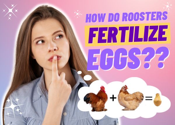 how roosters fertilize eggs